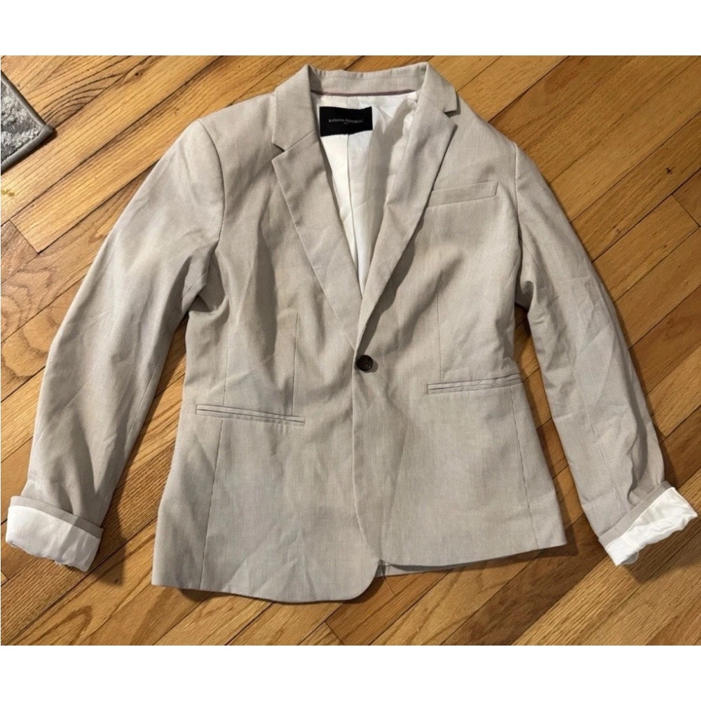 Banana Republic Light Tan Blazer